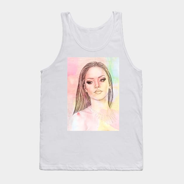 Rihanna Tank Top by Svetlana Pelin